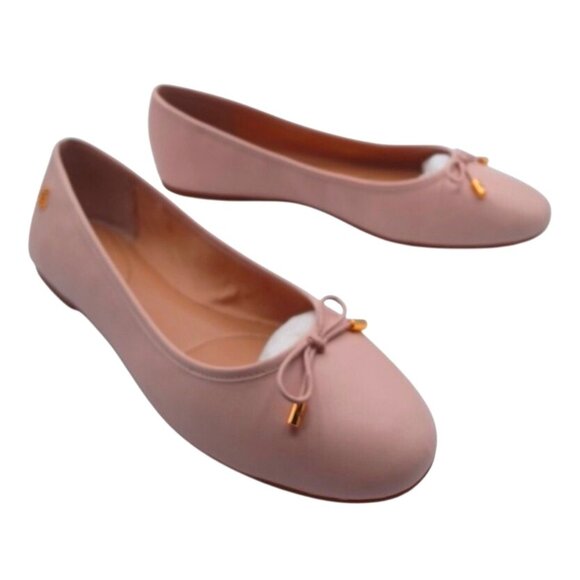 LAUREN RALPH LAUREN Jayna Bow Ballet Flats Women's Size US 11 B Pink Coquette - Picture 4 of 10